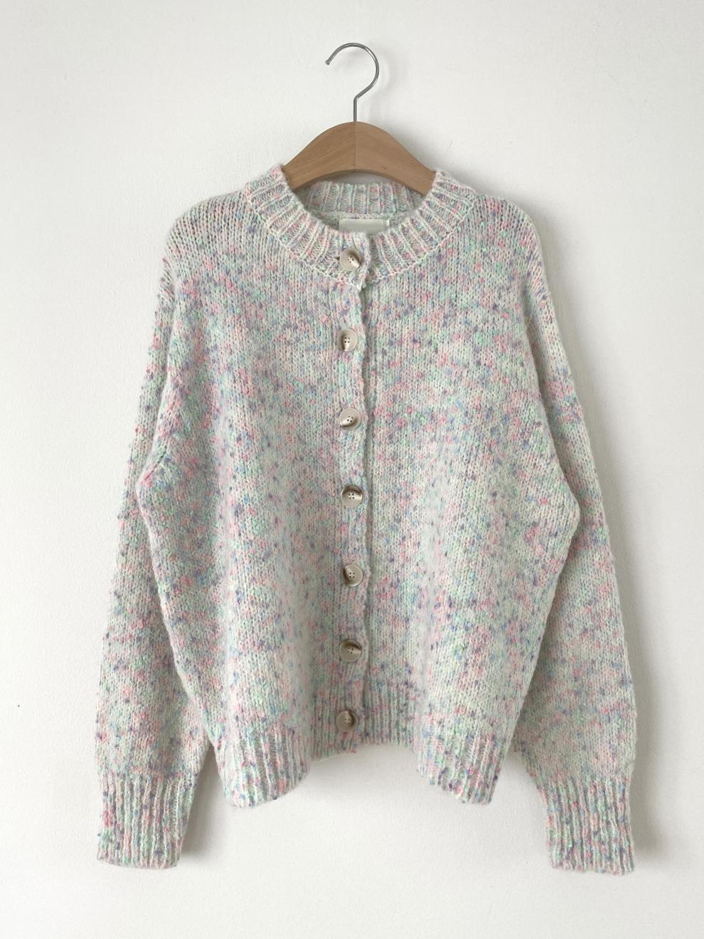 Elegant lang mouwvest voor dames met knopen