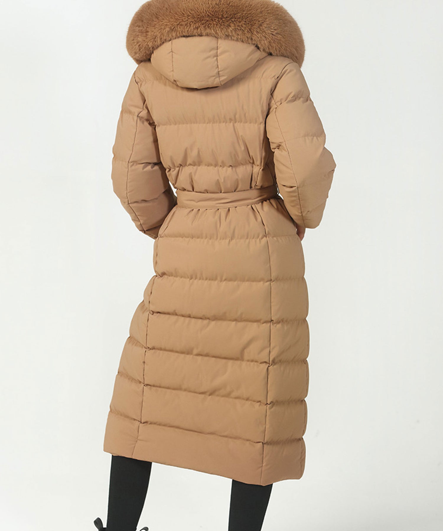 Casual lange jas voor dames met een diepe capuchon, ideaal voor dagelijks gebruik