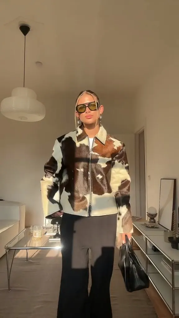 Comfortabele jas met kraag