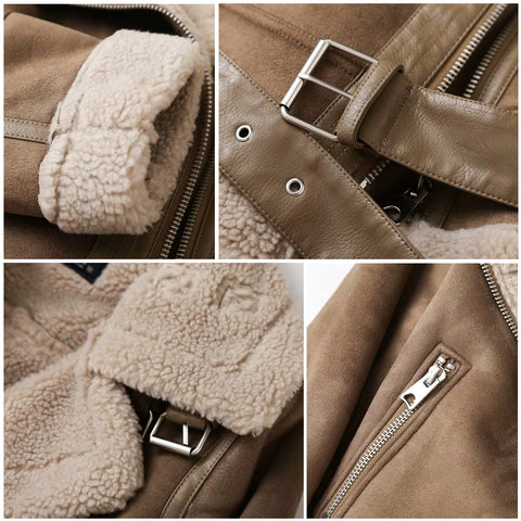 Trendy dames winterjas met een eigentijds ontwerp