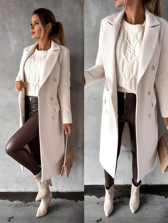 "Stijlvolle Damesjas voor Herfst en Winter – Casual en Elegant "