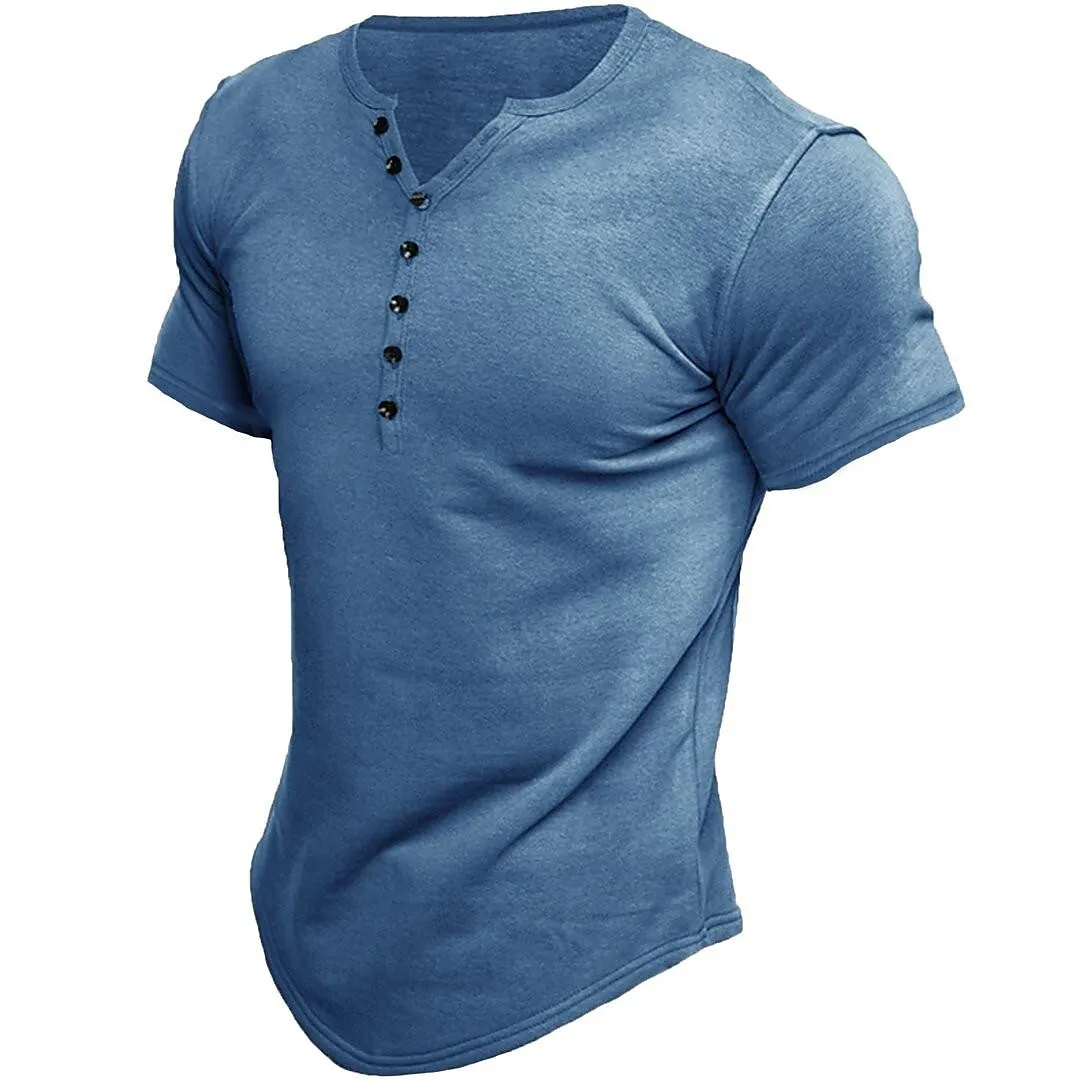 Stijlvol heren T-shirt met korte mouwen in een klassiek monochroom ontwerp.