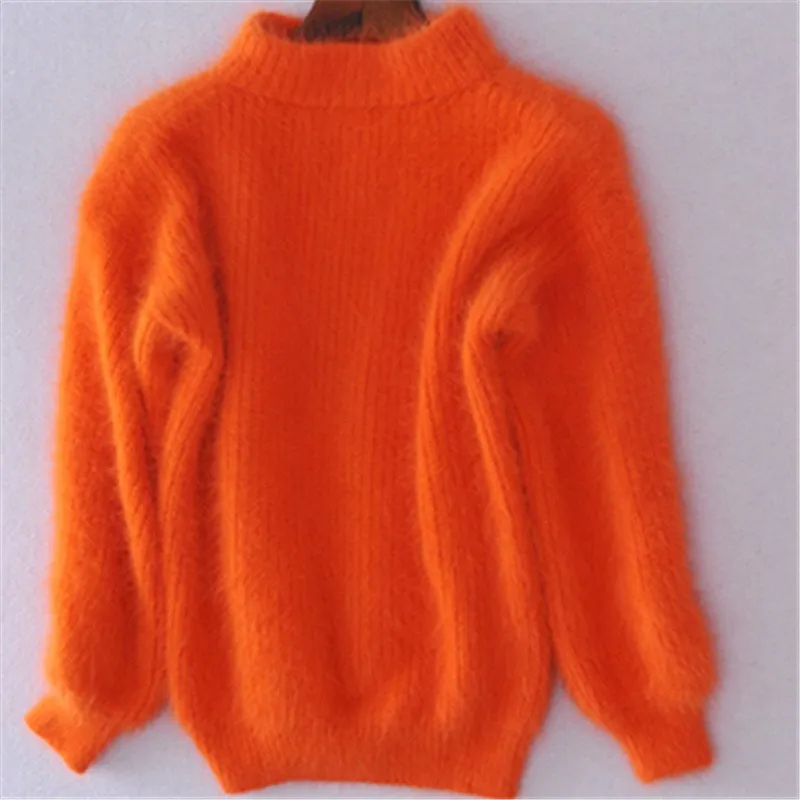 Ruime Trui met Effen Kleur en Vintage Look