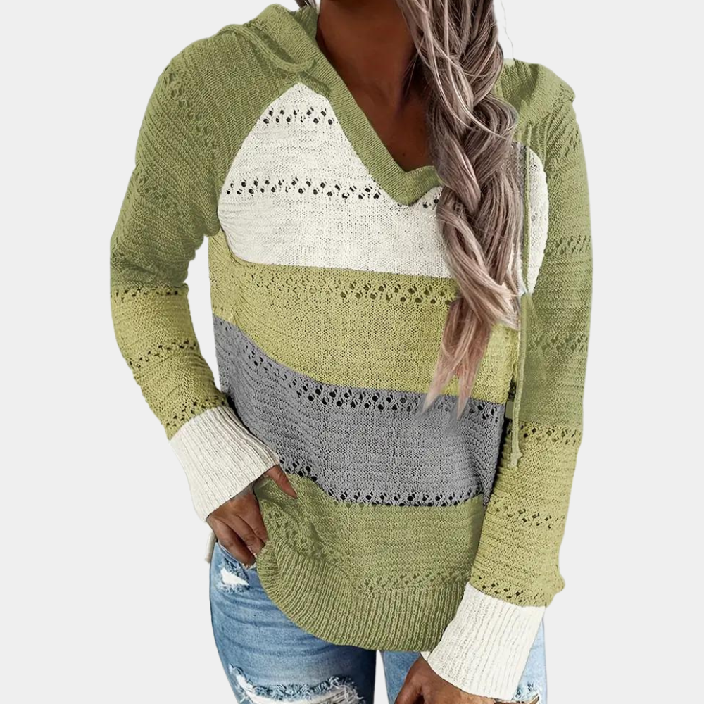 Levendige hoodie trui voor een vrolijke sfeer