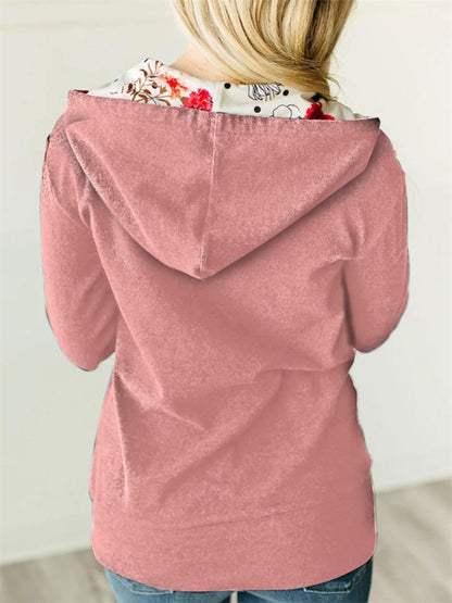 Comfortabele Zip-Up Hoodie voor actieve vrije tijd