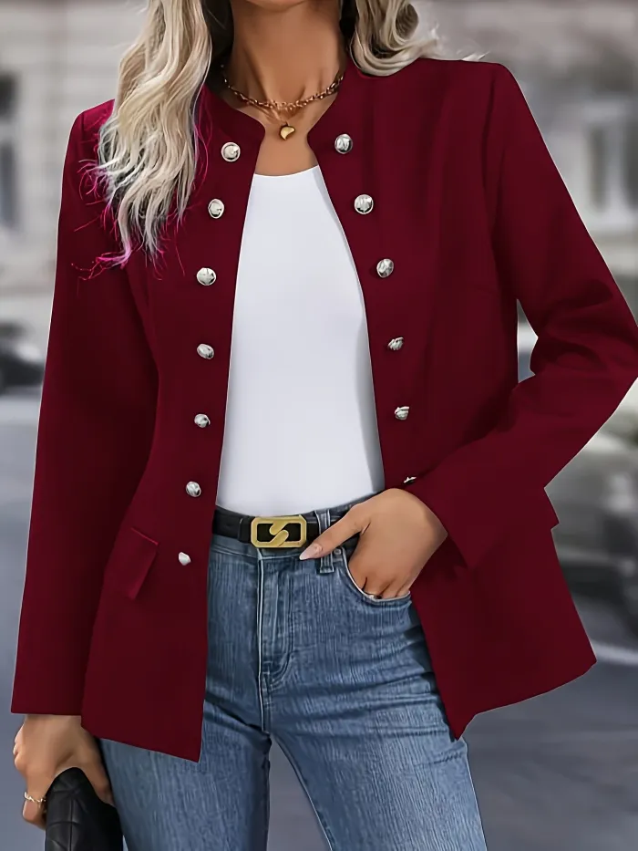 Elegante blazer met stijlvolle knopen