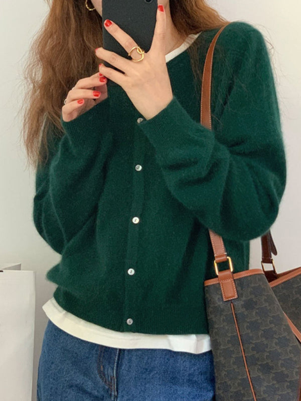 Stijlvol vest met ronde hals en knusse pasvorm