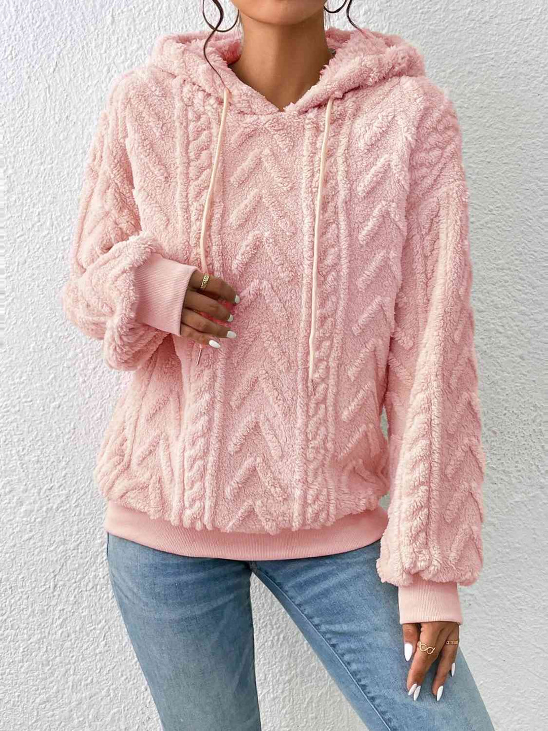 Dames Hoodie Met Kordel en Lange Mouwen – Perfect voor Casual Stijl