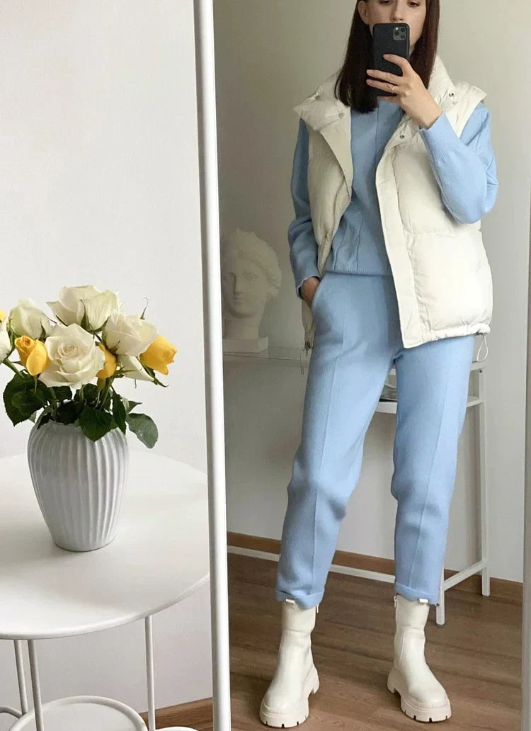 Emma's Modieuze Sweater en Broek Set - Perfect voor Elke Gelegenheid