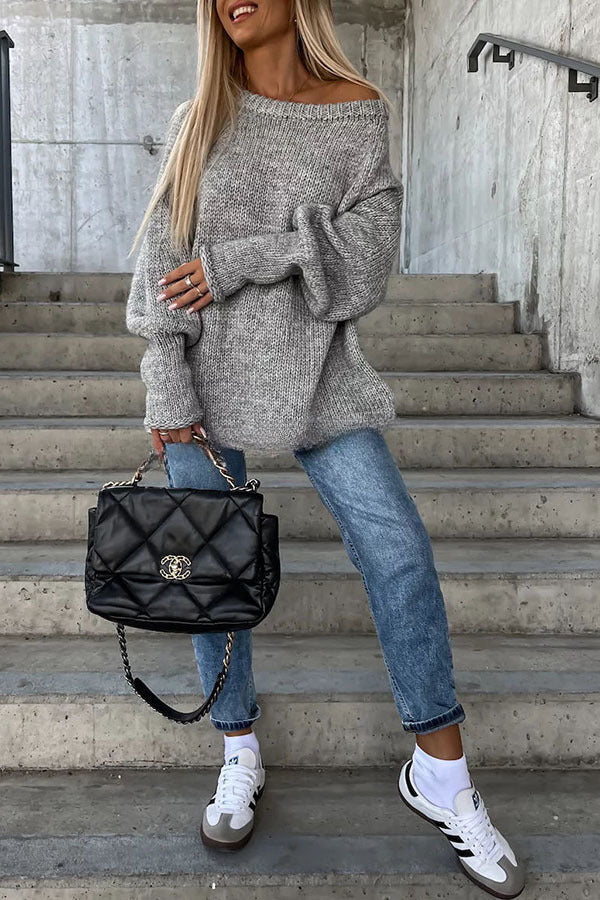 Comfortabele, stijlvolle en luchtige pullover met halve mouwen
