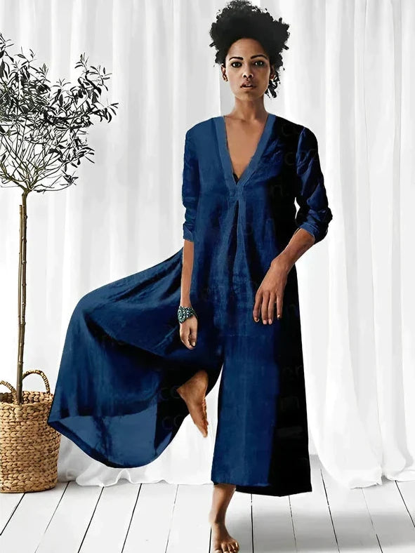 Trendy en onderscheidende jumpsuit met een casual luxe touch