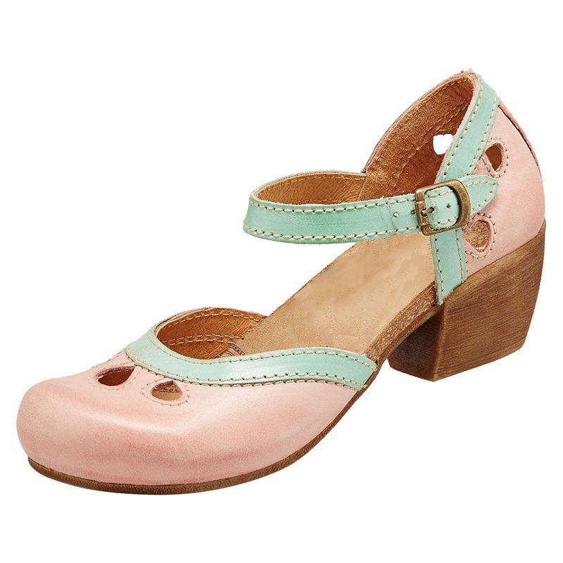 Vrouwelijke Elegante Sandalen met Lage Hak