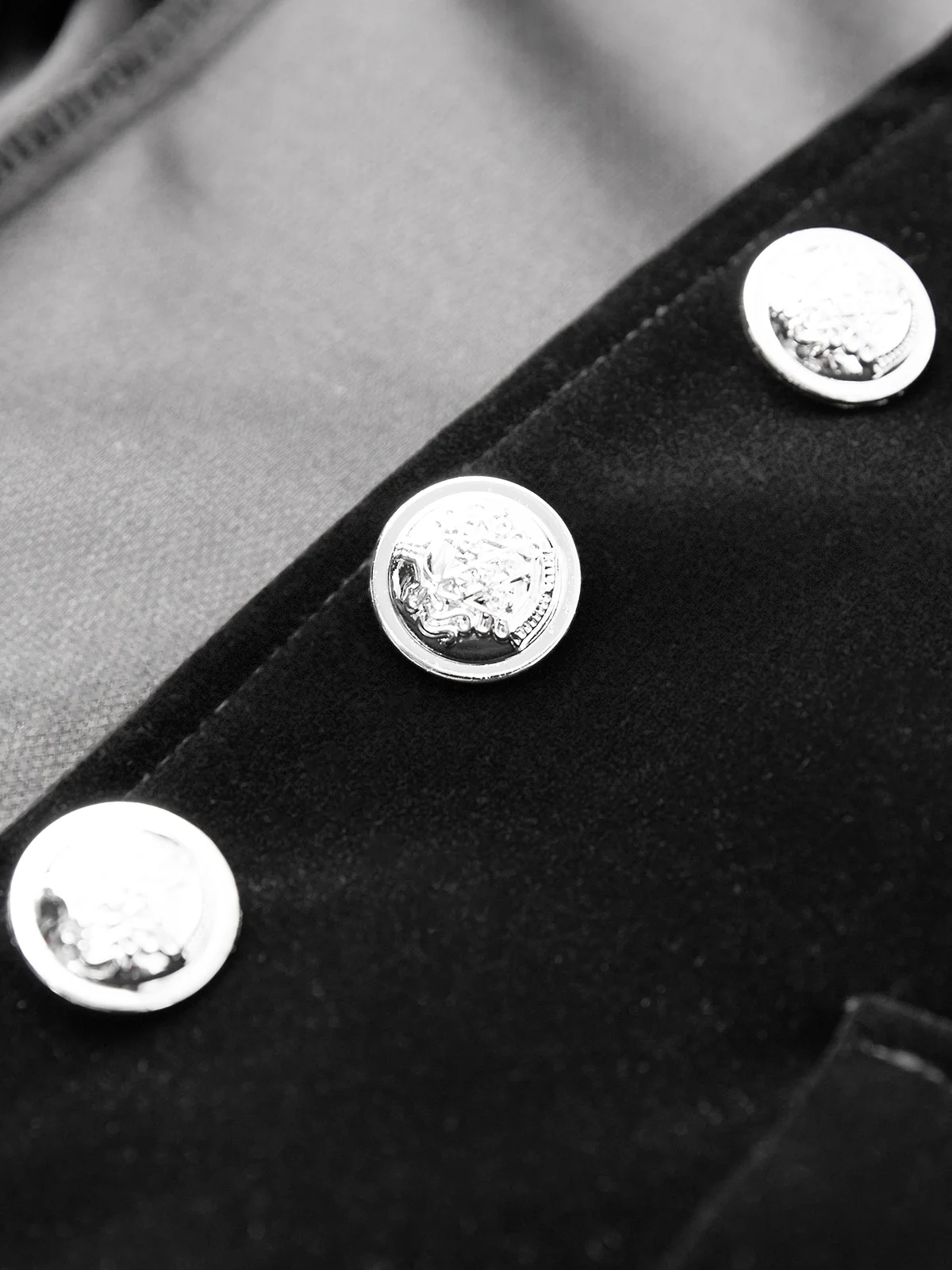 Stijlvolle blazer met knoopsluiting en ronde hals voor alledaagse kijkt