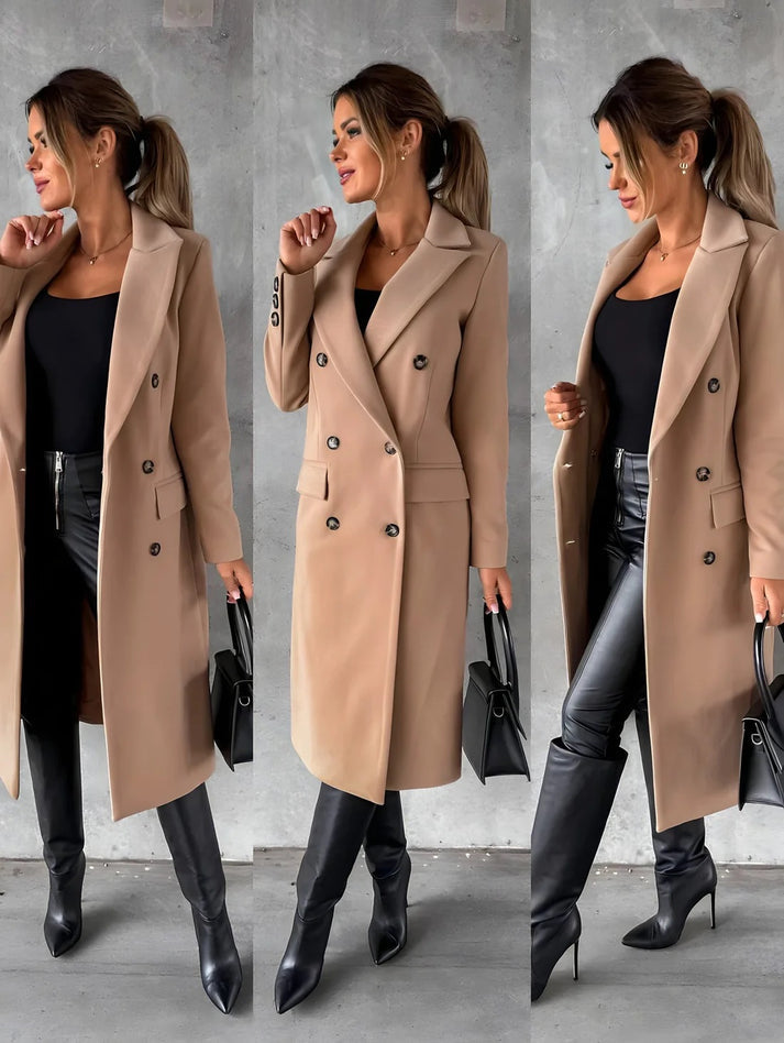 "Stijlvolle Damesjas voor Herfst en Winter – Casual en Elegant "