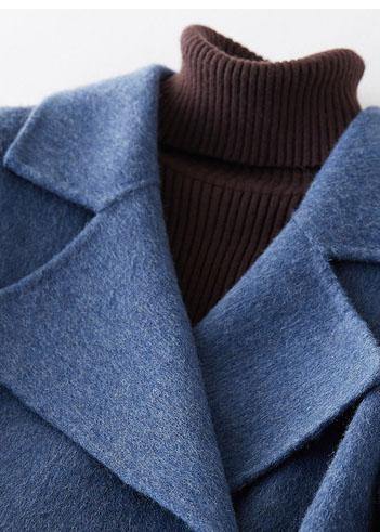 Modieuze Oversized Lange Winterjas met Dubbele Knopen