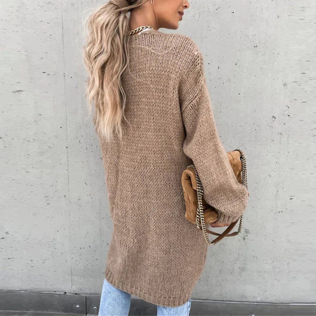 Klassieke Cardigan voor Dames - Stijlvol Laagstuk