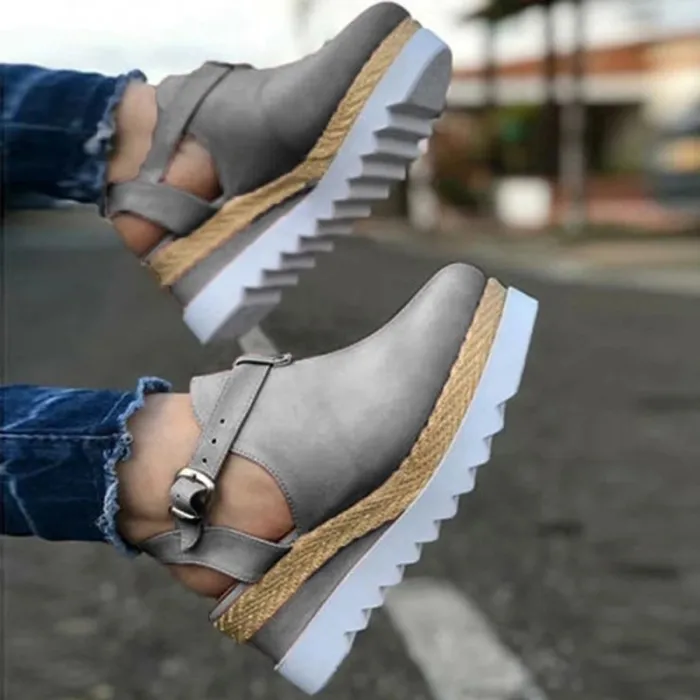 Trendy Dames Wedge Sandalen – Comfortabel en Licht voor Dagelijks Gebruik