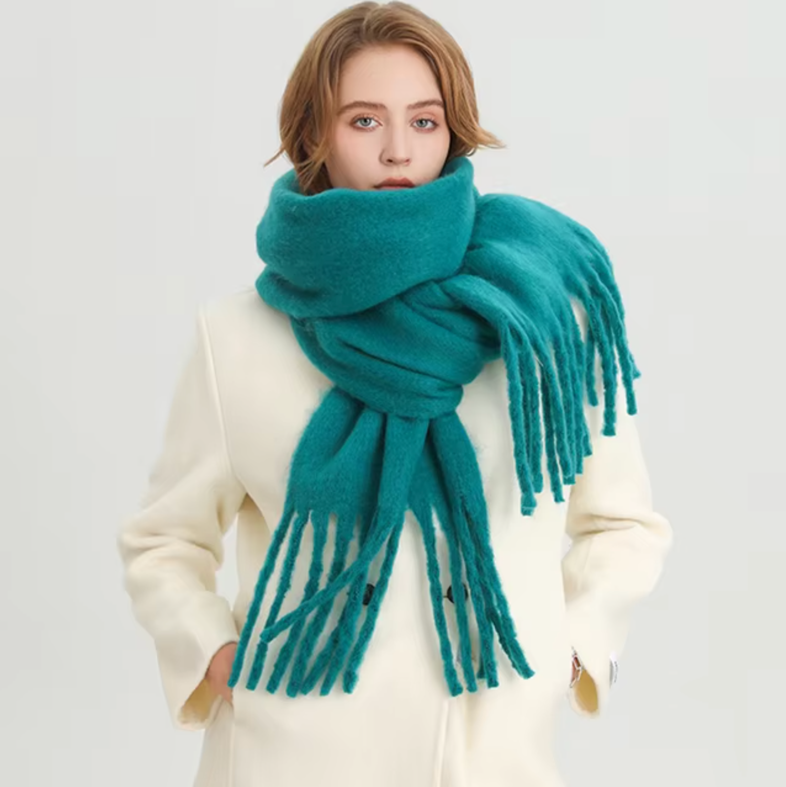 Stijlvolle Winter Sjaal voor Dames, Perfect voor Elke Dag