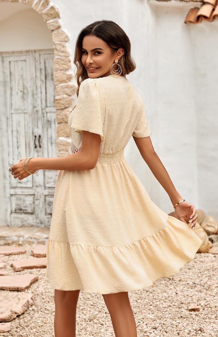 Stijlvolle boho-jurk voor een romantische en landelijke bruiloft