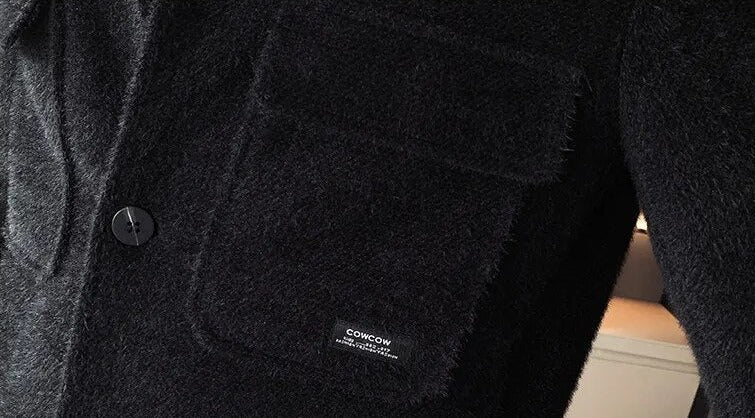 Zware Overjas voor Heren - Klassieke Winterstijl