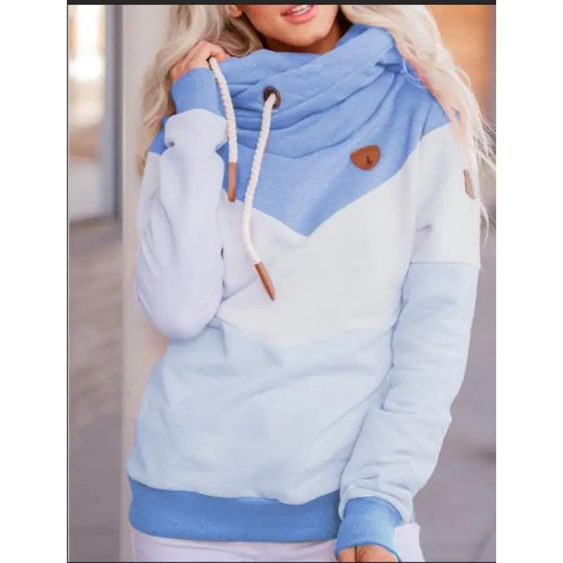 Comfortabele hoodie met capuchon en lange mouwen