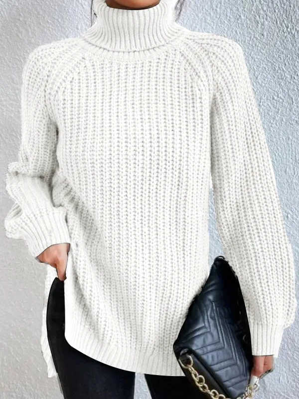 Stijlvolle Coltrui met Zijsplit – Ideaal voor Casual en Chic