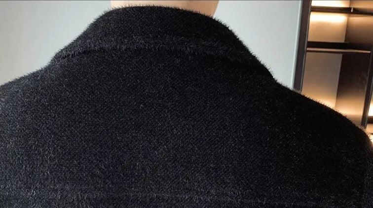 Zware Overjas voor Heren - Klassieke Winterstijl