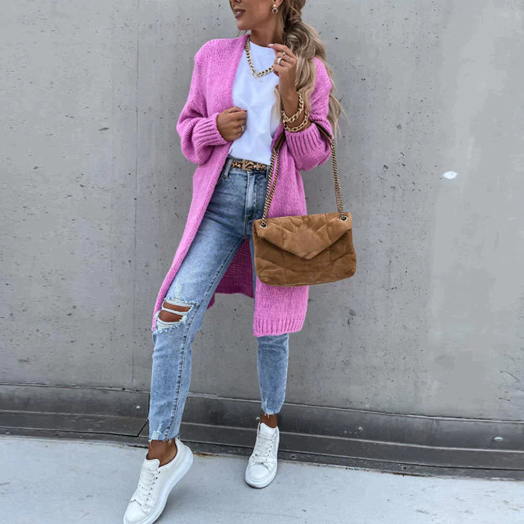 Klassieke Cardigan voor Dames - Stijlvol Laagstuk