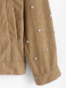 Stijlvolle Damesjas met Nieten en Effen Kleur in Streetwear Stijl