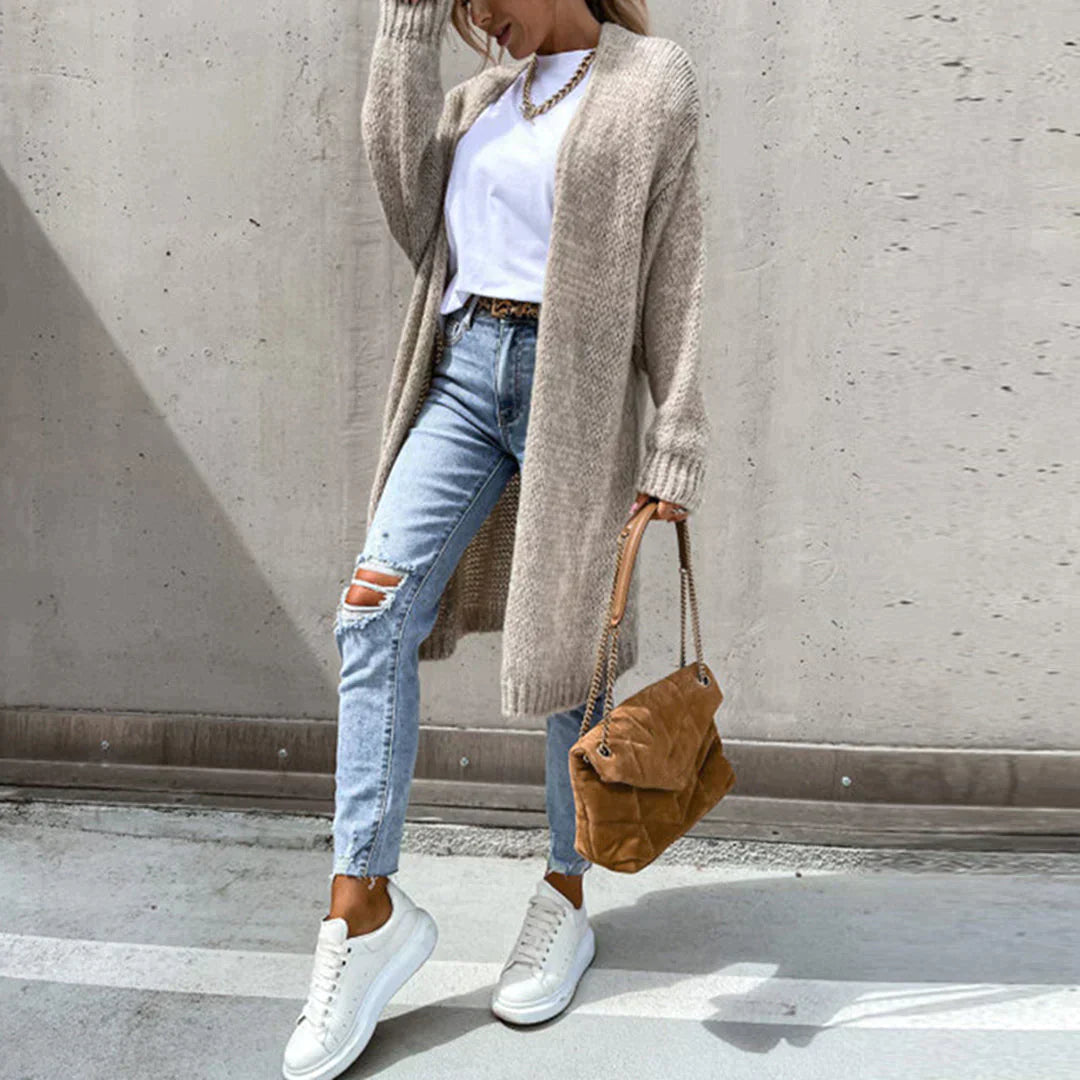 Klassieke Cardigan voor Dames - Stijlvol Laagstuk