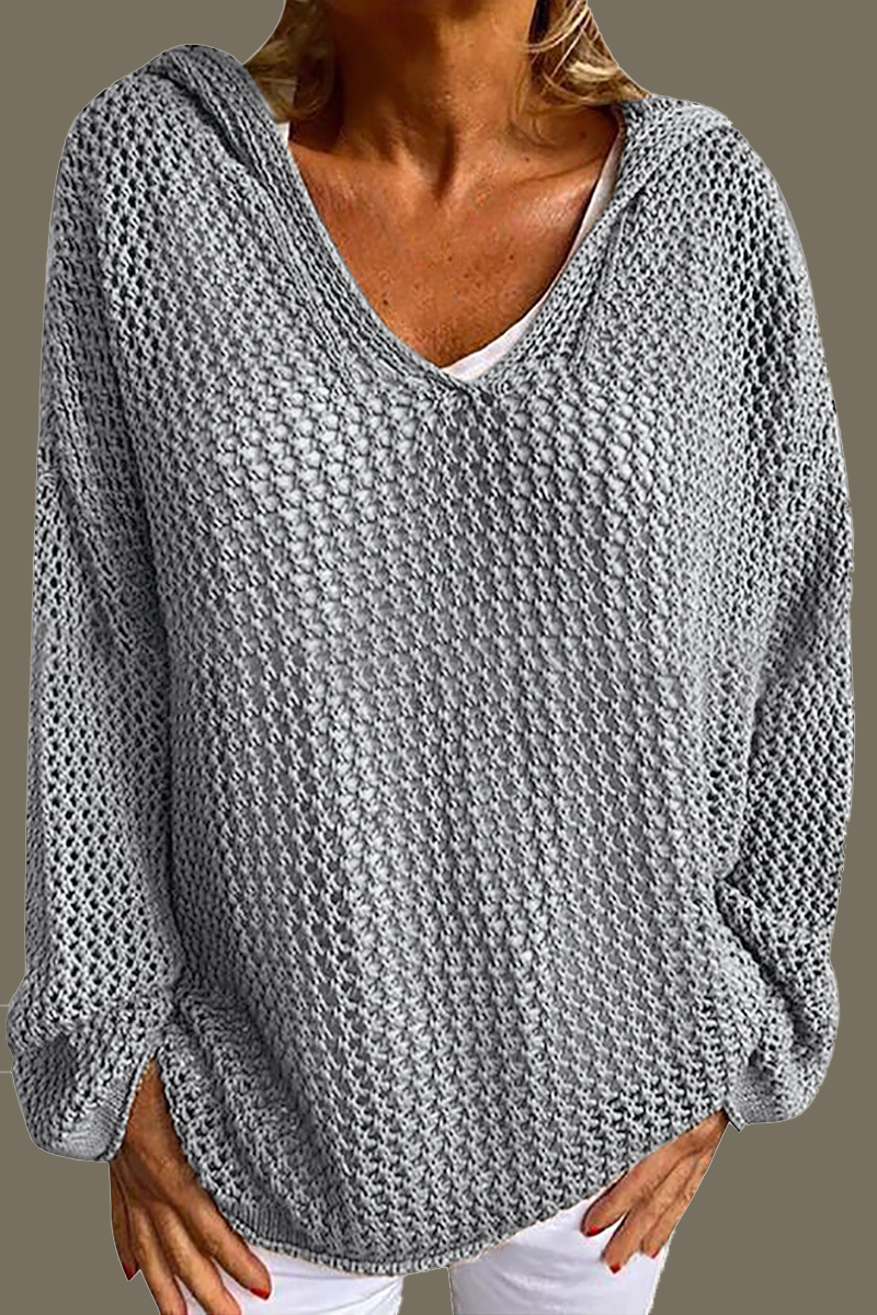 Selah - Loose-Fit Hoodie met opvallende uitsnijdingen