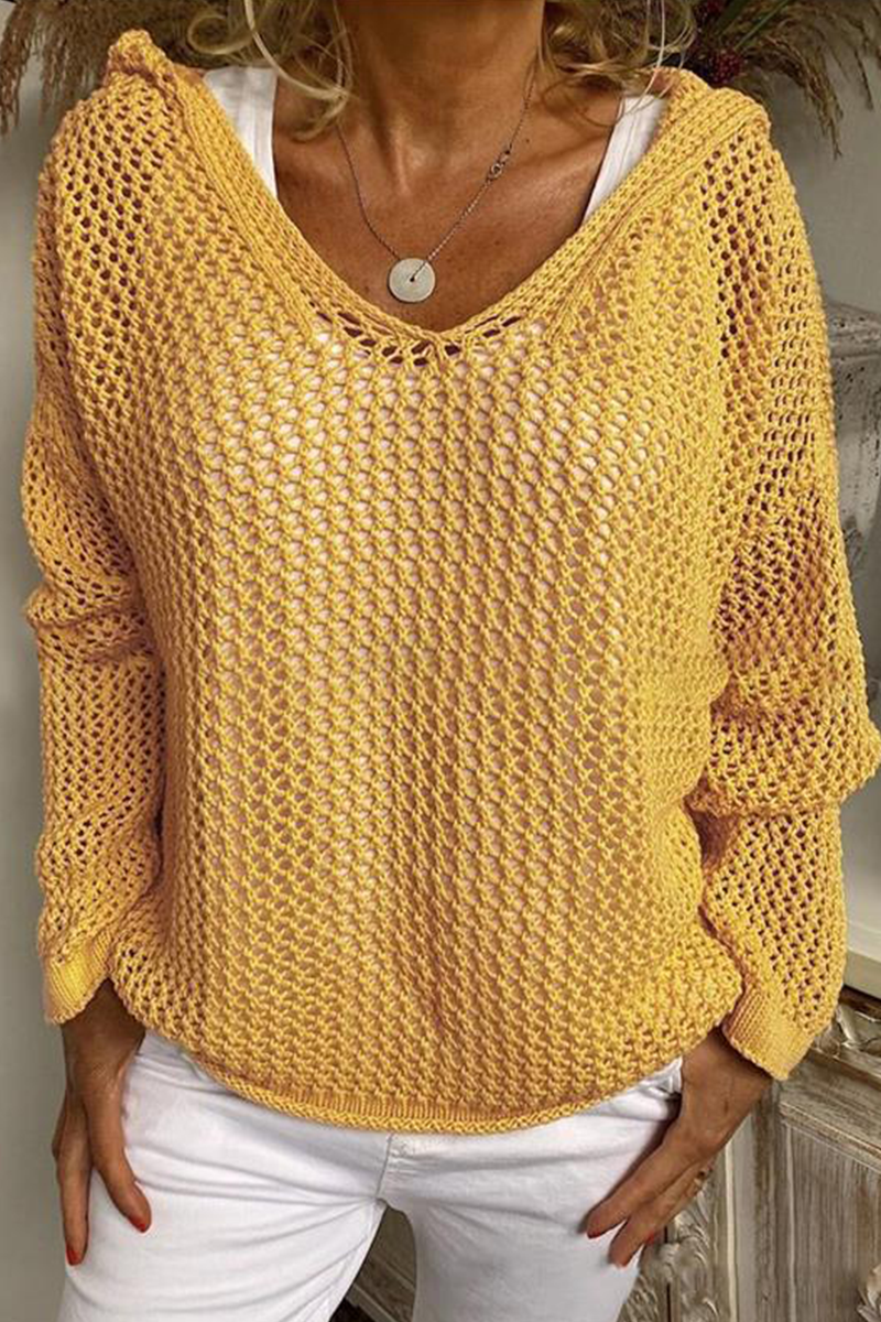 Selah - Loose-Fit Hoodie met opvallende uitsnijdingen