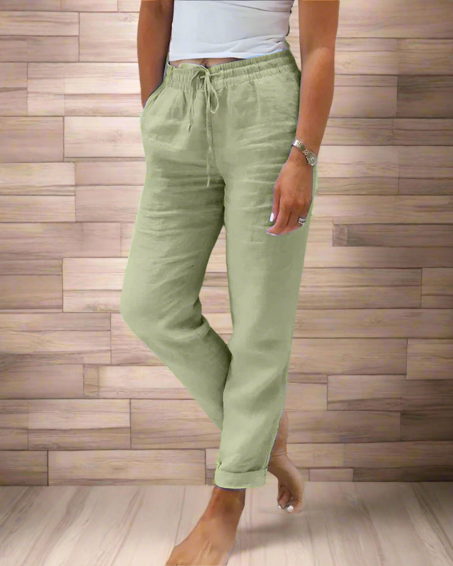 Modieuze broek voor dames met een elegante uitstraling