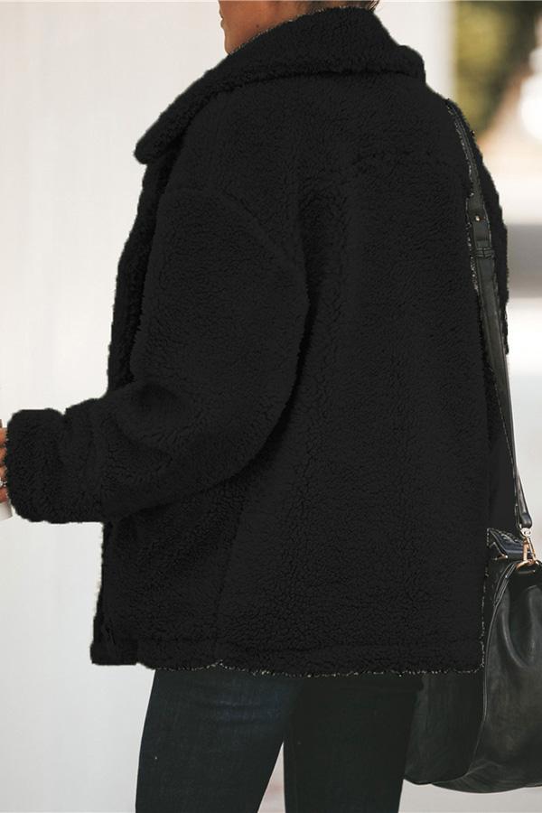 Casual en Lichte Winterjas in Zachte Stijl voor Trendy Vrouwen