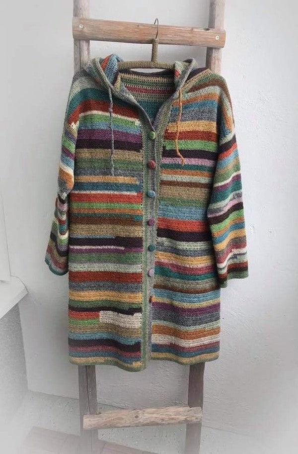 Stijlvolle Gestreepte Hoodie Trui van Lars