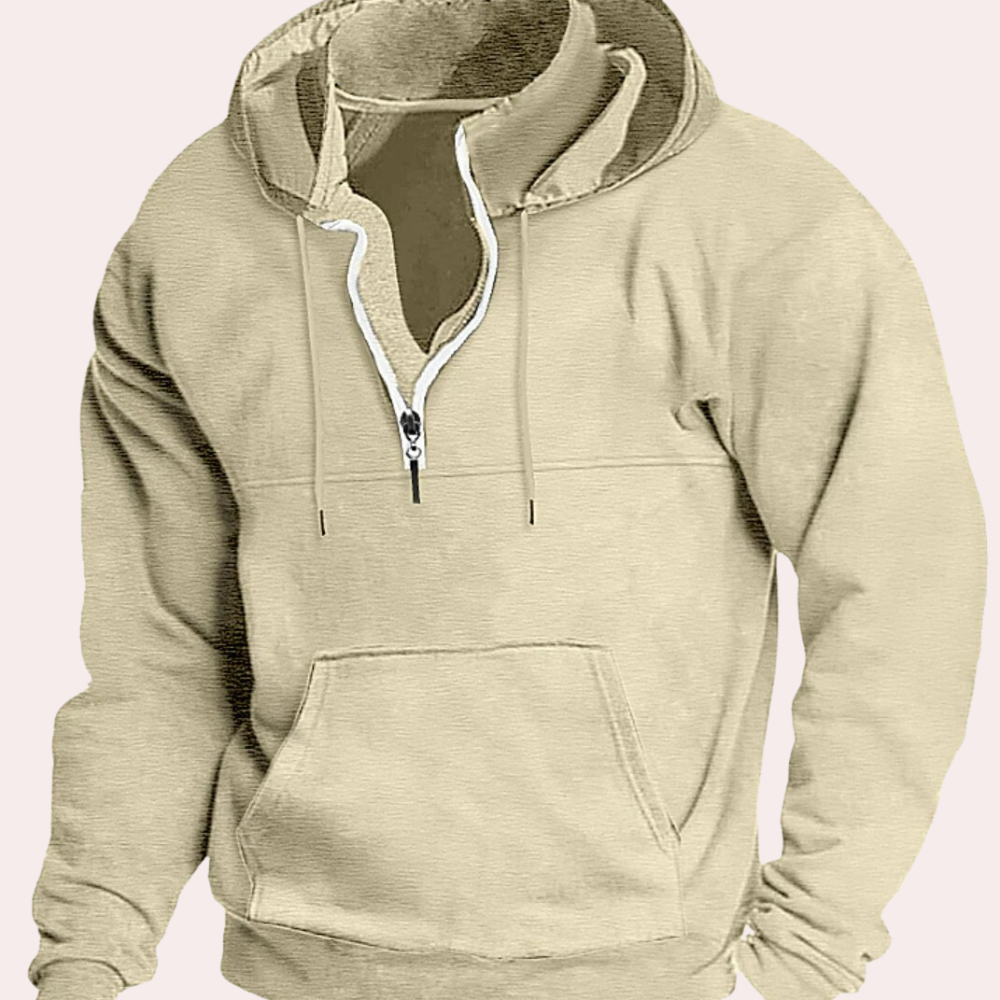 Comfortabele heren hoodie met capuchon