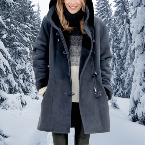 Comfortabele en zachte winterjas voor dames