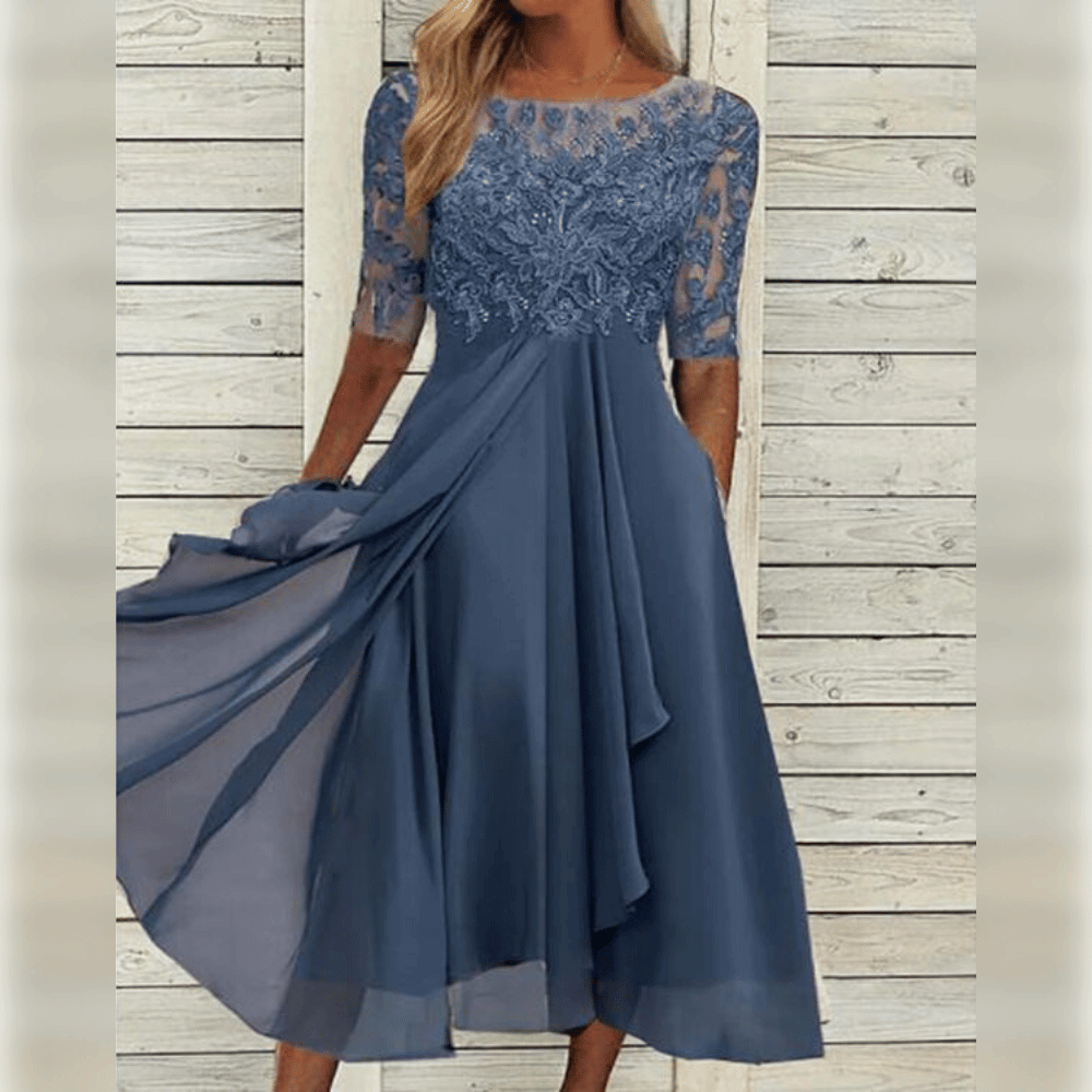 Trendy en elegante jurk voor feestelijke gelegenheden