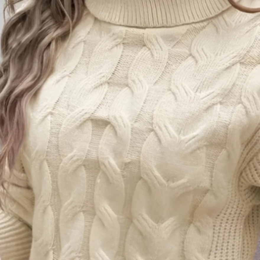 Comfortabele wintertrui voor dames met een eigentijds design