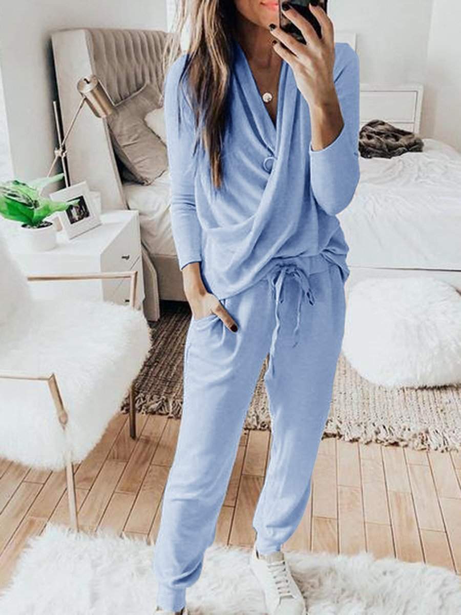 Dames Jumpsuit met Lange Mouwen – Perfect voor Vrije Tijd en Dagelijks Gebruik