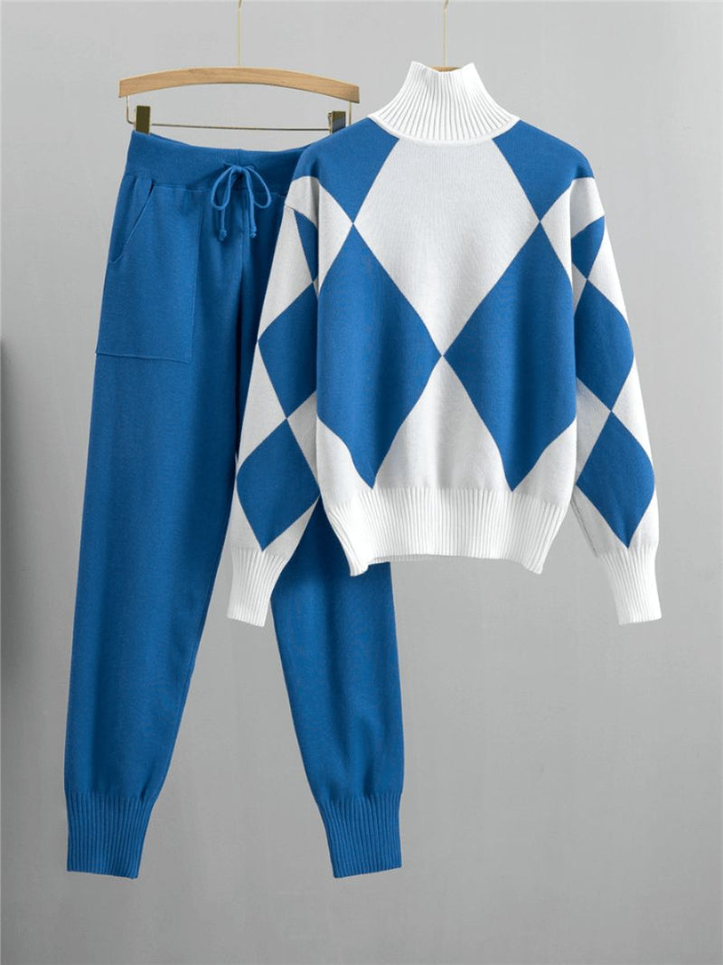 Casual damesoutfit met comfortabele trui en stijlvolle broek