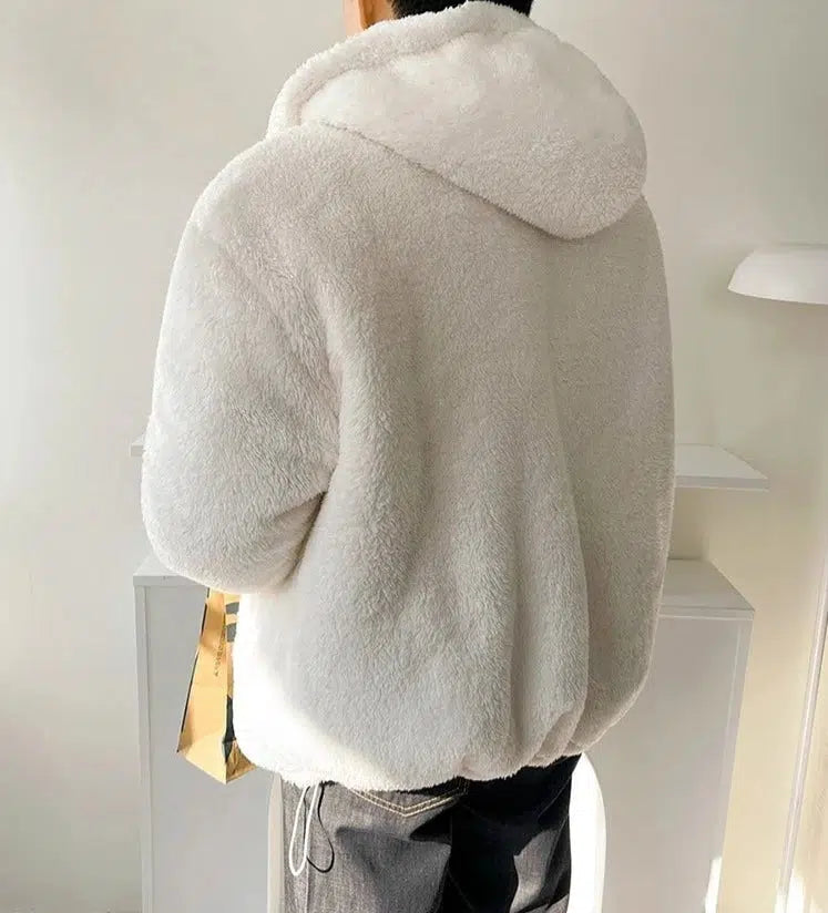 Comfortabele Heren Hoodie Jas met Stijlvolle Details