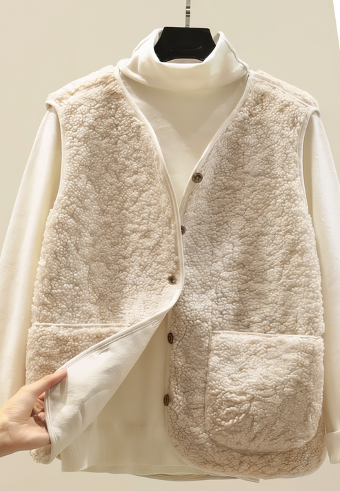 Trendy en warme dames gilet voor een stijlvolle look