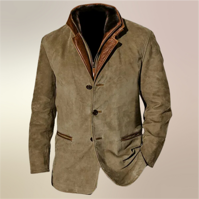 Stijlvolle herenjas met een unieke vintage look