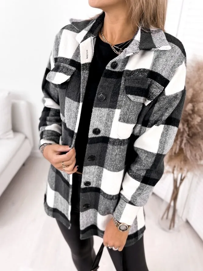 Warm vest in retrostijl voor koele dagen