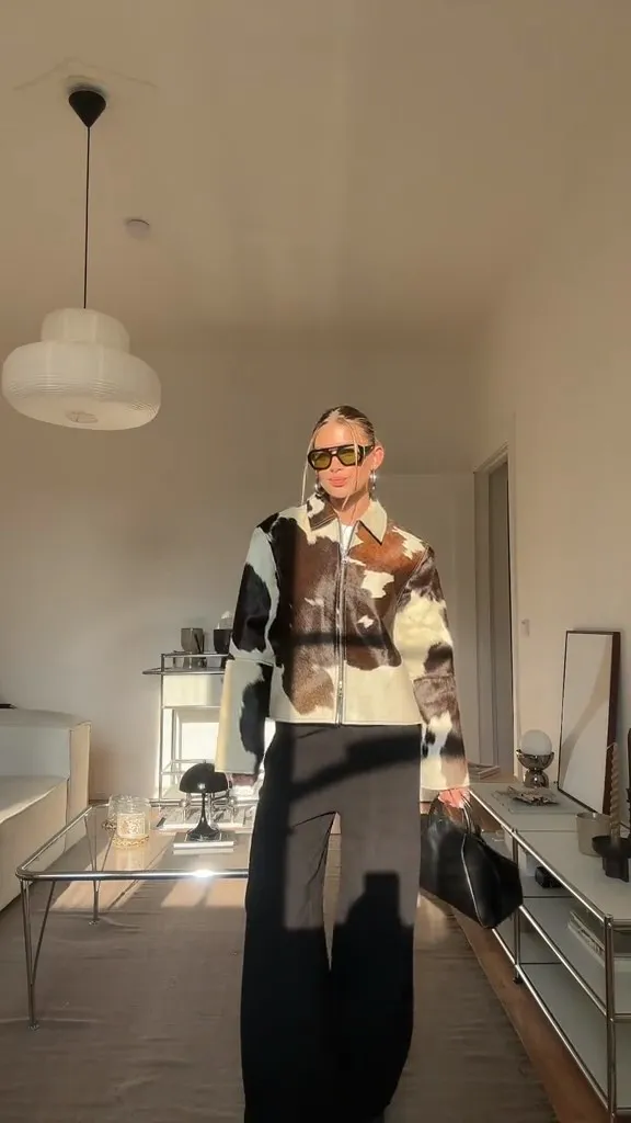 Comfortabele jas met kraag