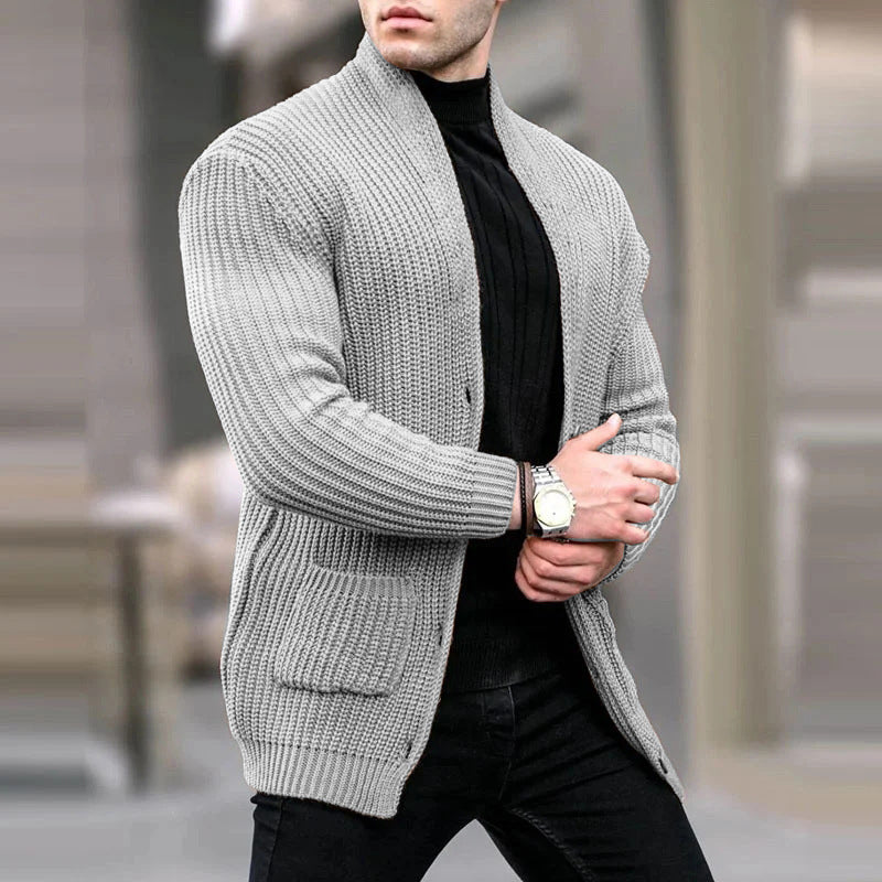 Warme en Stijlvolle Heren Cardigan voor Elke Dag