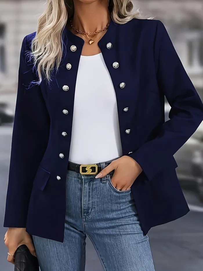 Elegante blazer met stijlvolle knopen