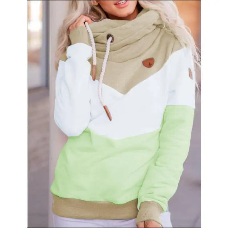 Comfortabele hoodie met capuchon en lange mouwen