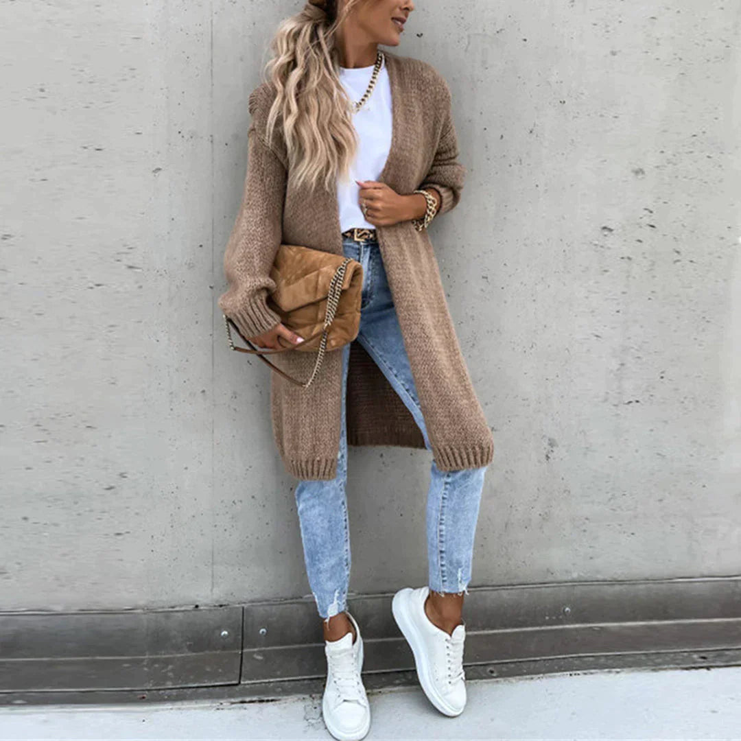 Klassieke Cardigan voor Dames - Stijlvol Laagstuk